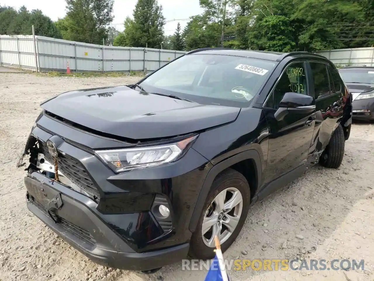 2 Photograph of a damaged car 2T3P1RFV4KC003048 TOYOTA RAV4 2019