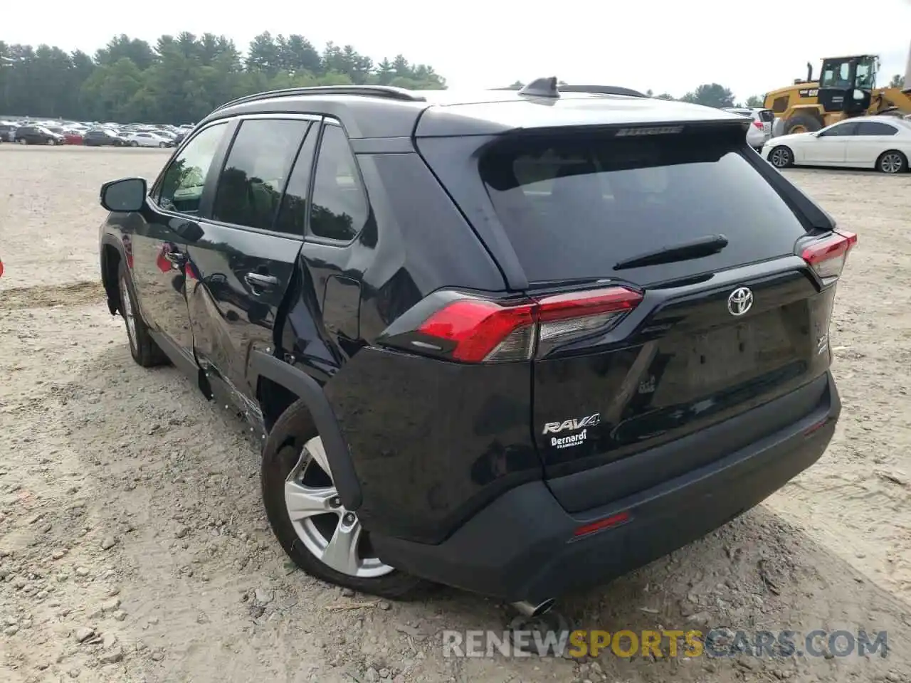 3 Photograph of a damaged car 2T3P1RFV4KC003048 TOYOTA RAV4 2019