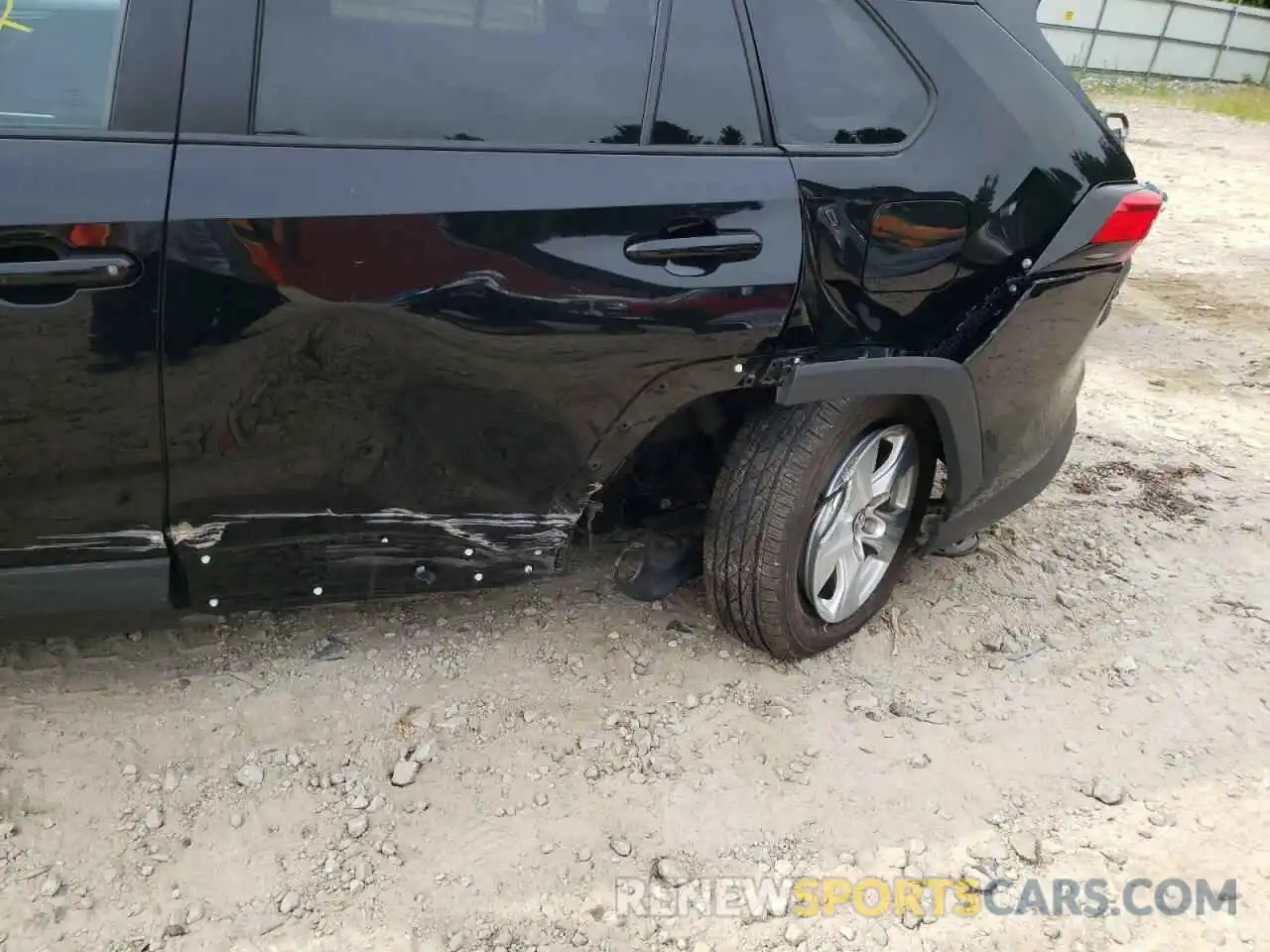 9 Photograph of a damaged car 2T3P1RFV4KC003048 TOYOTA RAV4 2019