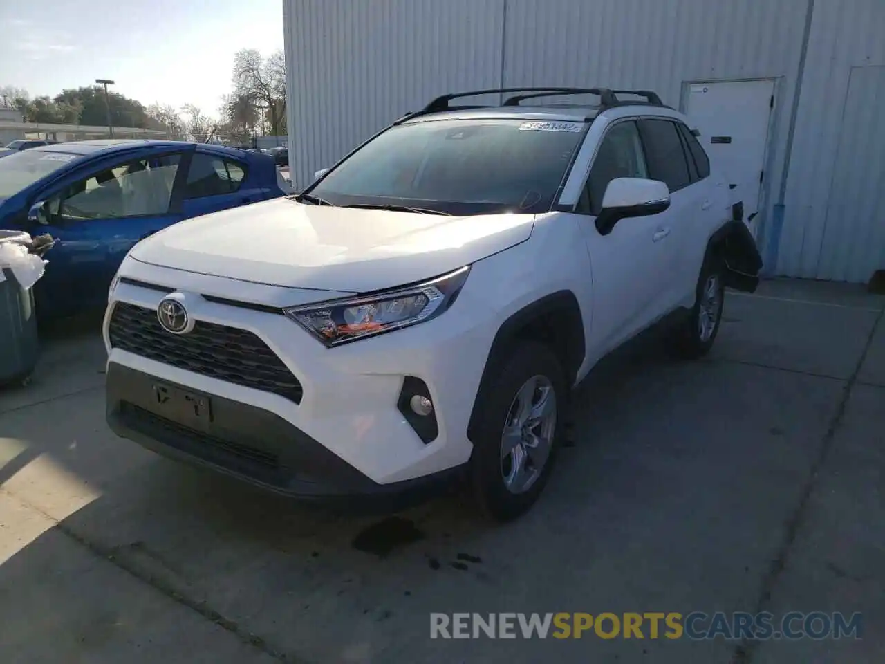 2 Photograph of a damaged car 2T3P1RFV4KC003793 TOYOTA RAV4 2019