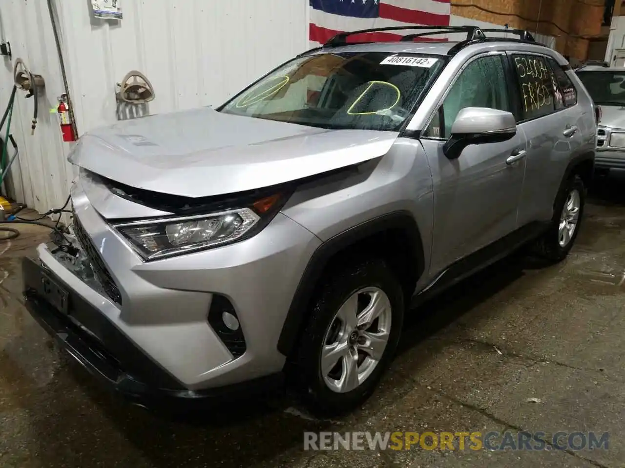 2 Фотография поврежденного автомобиля 2T3P1RFV4KC004538 TOYOTA RAV4 2019