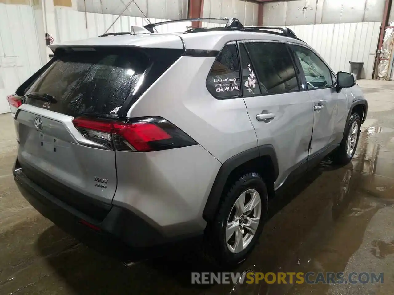 4 Photograph of a damaged car 2T3P1RFV4KC004538 TOYOTA RAV4 2019