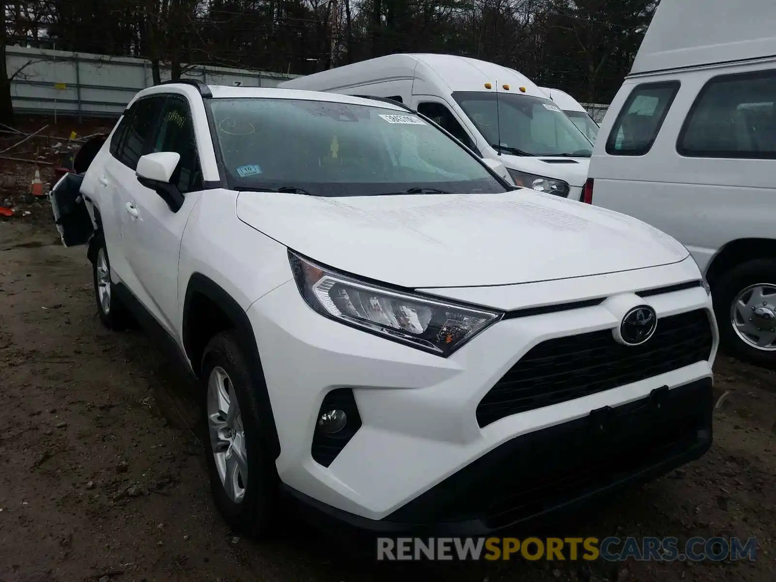 1 Photograph of a damaged car 2T3P1RFV4KC005186 TOYOTA RAV4 2019