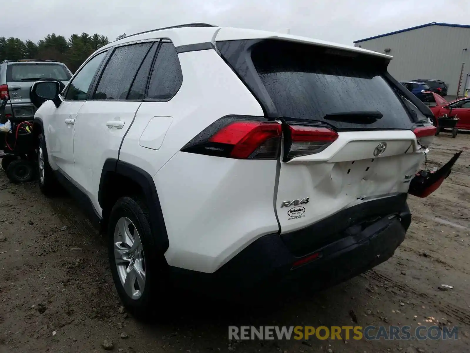 3 Photograph of a damaged car 2T3P1RFV4KC005186 TOYOTA RAV4 2019