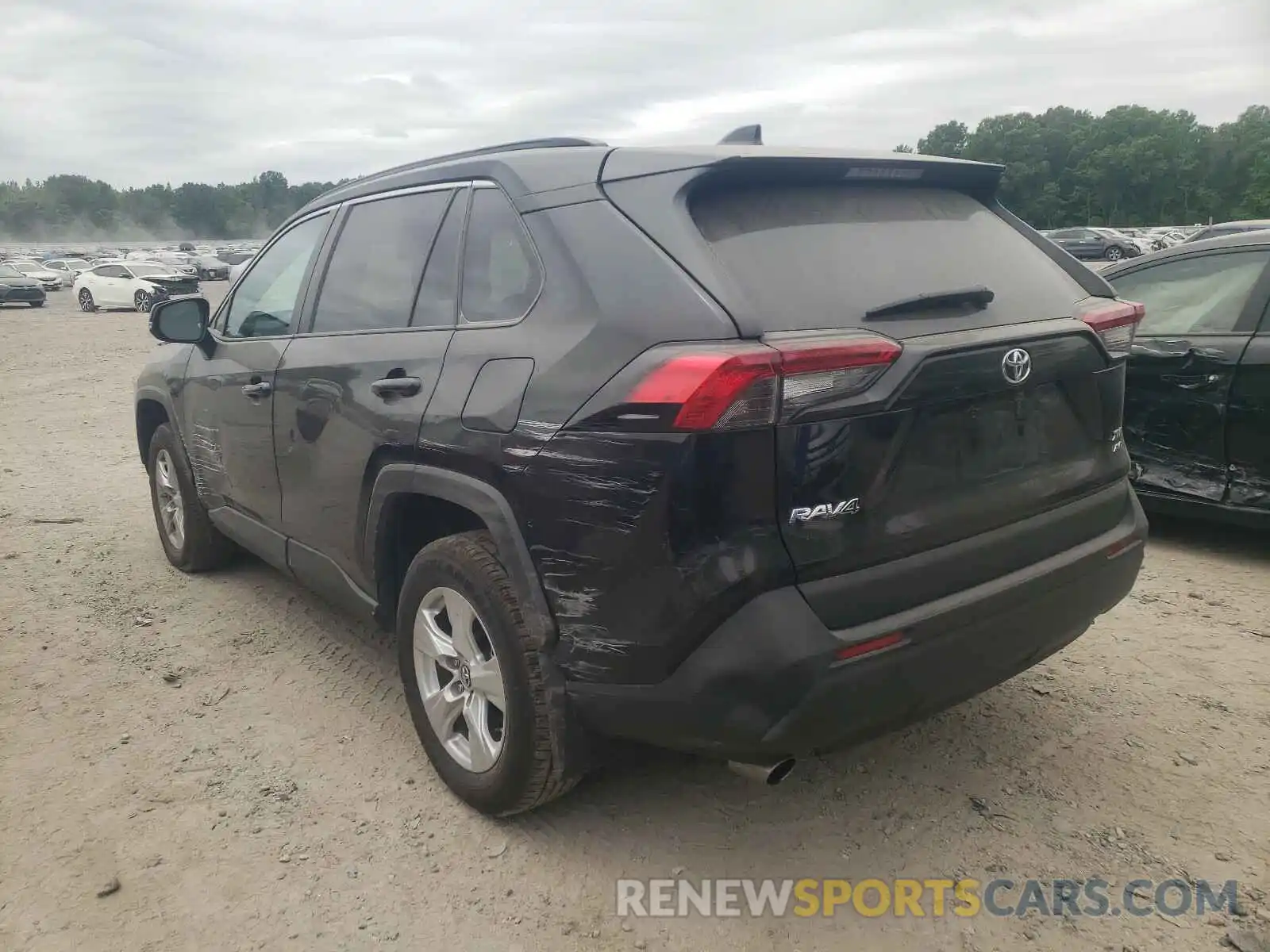 3 Photograph of a damaged car 2T3P1RFV4KC007861 TOYOTA RAV4 2019