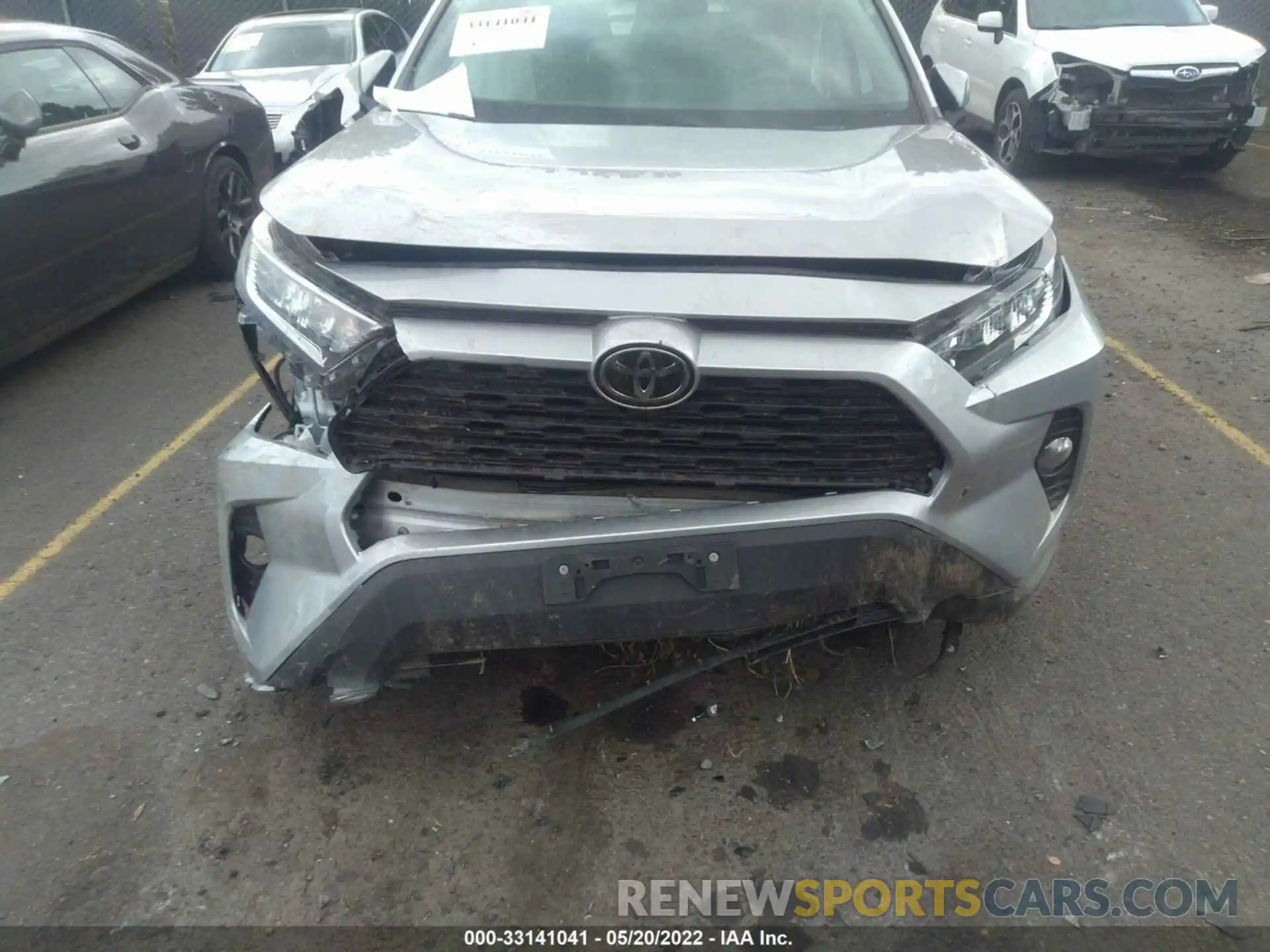 6 Photograph of a damaged car 2T3P1RFV4KC012221 TOYOTA RAV4 2019