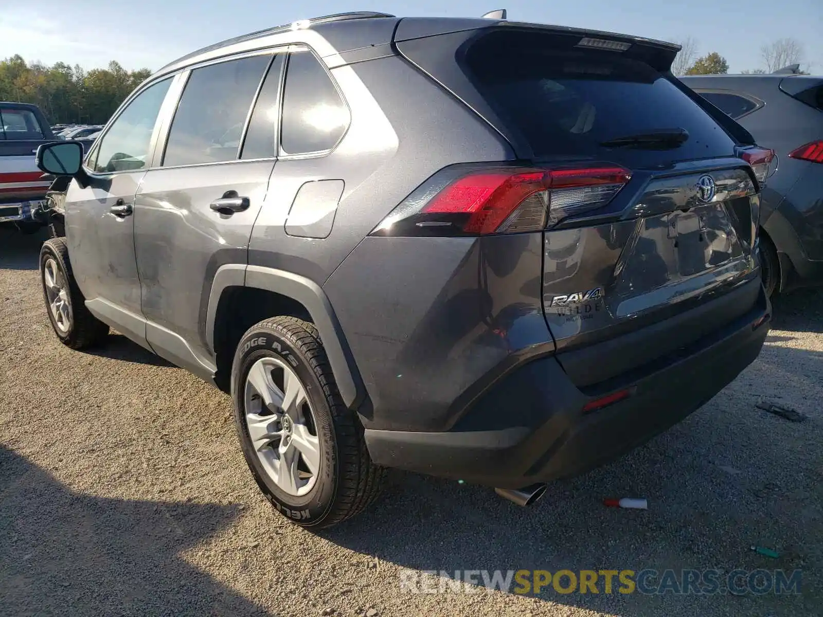 3 Photograph of a damaged car 2T3P1RFV4KC018908 TOYOTA RAV4 2019