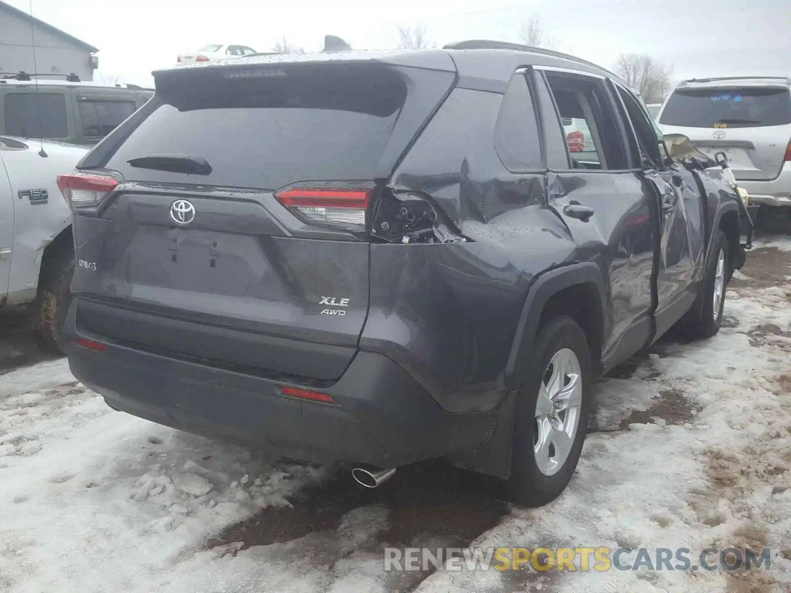 4 Фотография поврежденного автомобиля 2T3P1RFV4KC019234 TOYOTA RAV4 2019