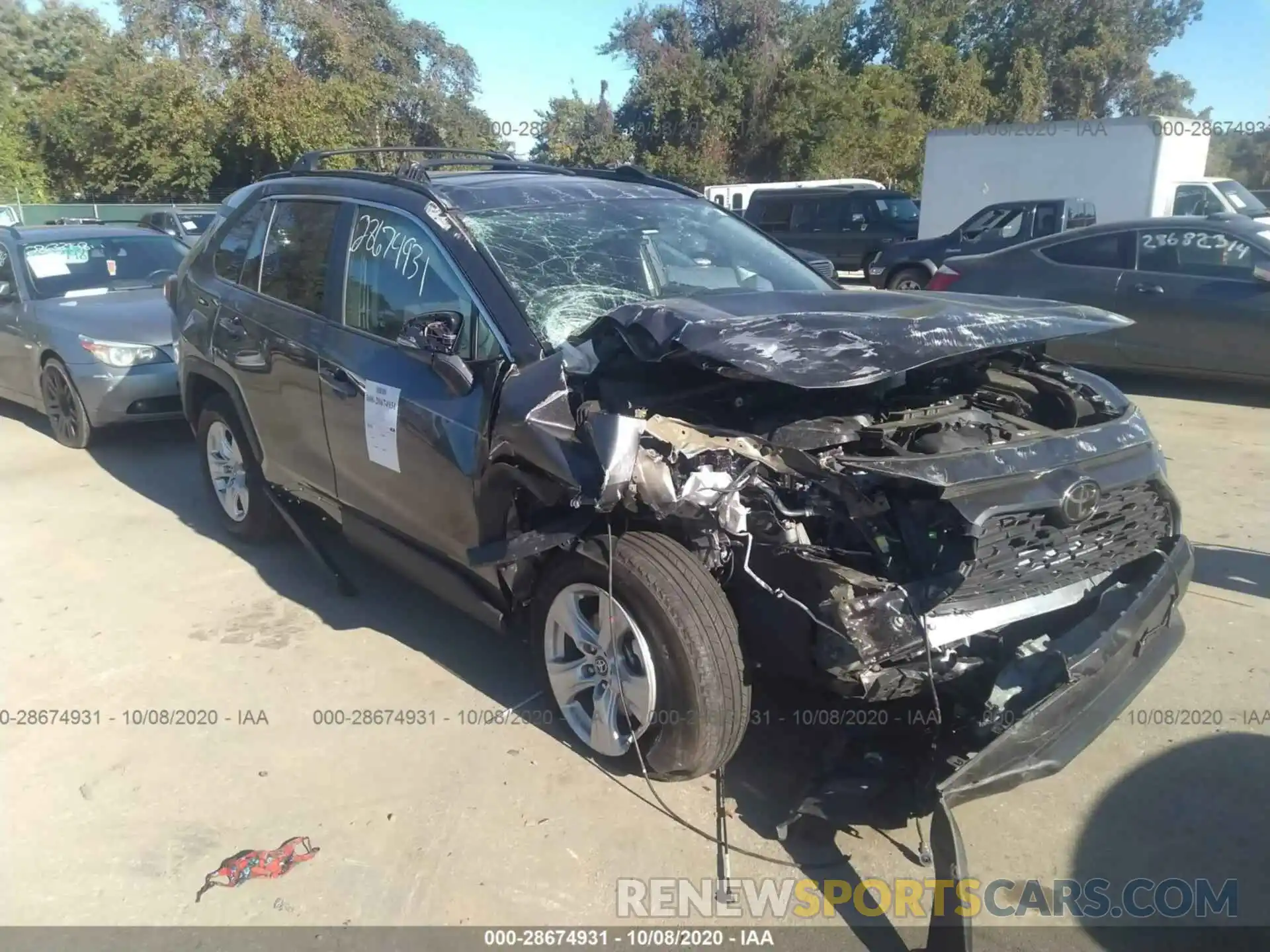 6 Photograph of a damaged car 2T3P1RFV4KC021209 TOYOTA RAV4 2019