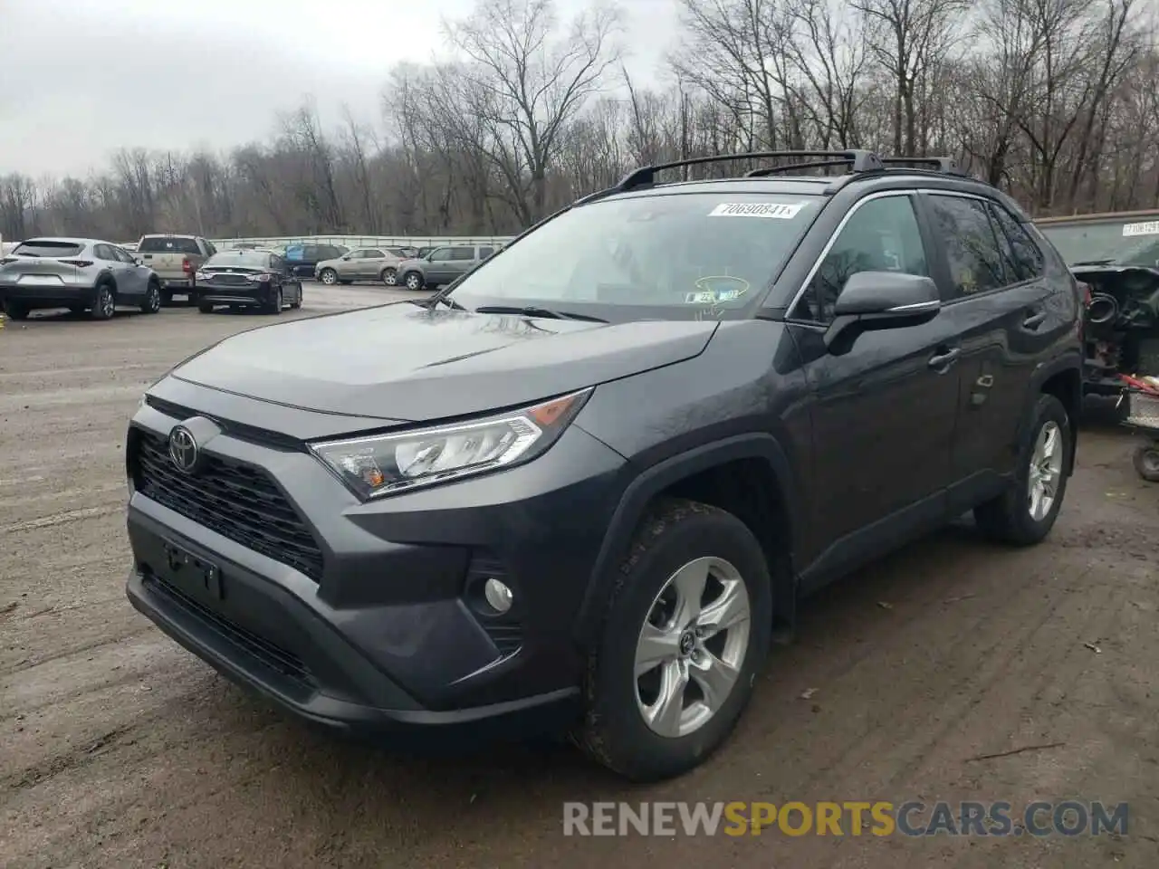 2 Фотография поврежденного автомобиля 2T3P1RFV4KC023400 TOYOTA RAV4 2019