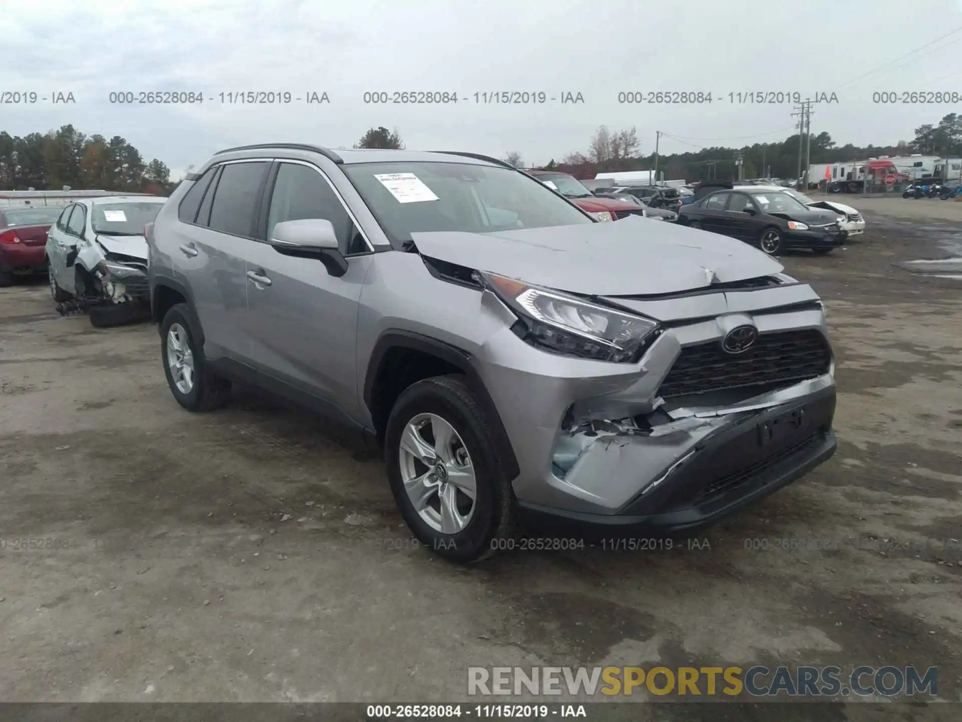 1 Фотография поврежденного автомобиля 2T3P1RFV4KC028645 TOYOTA RAV4 2019