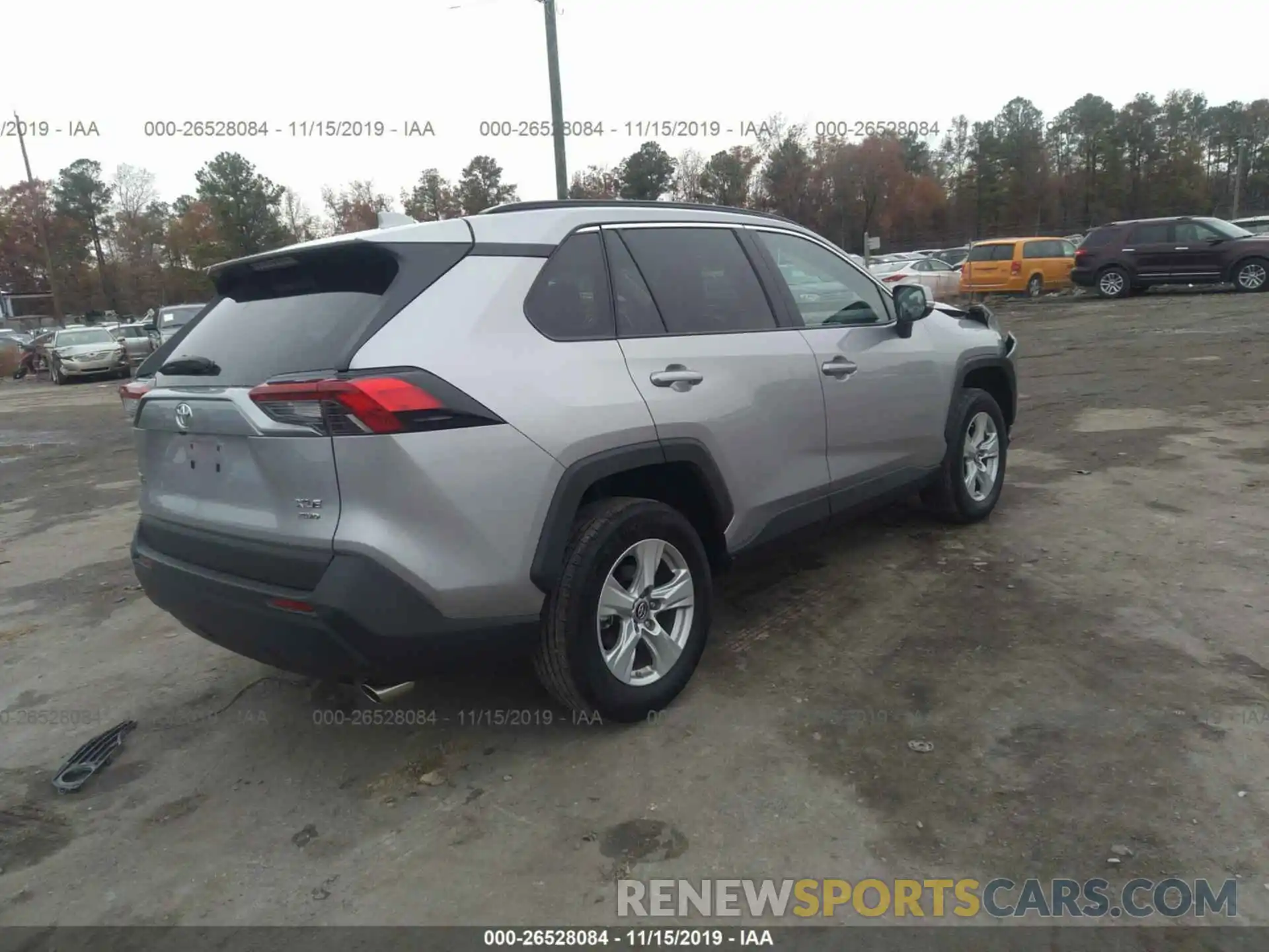 4 Photograph of a damaged car 2T3P1RFV4KC028645 TOYOTA RAV4 2019