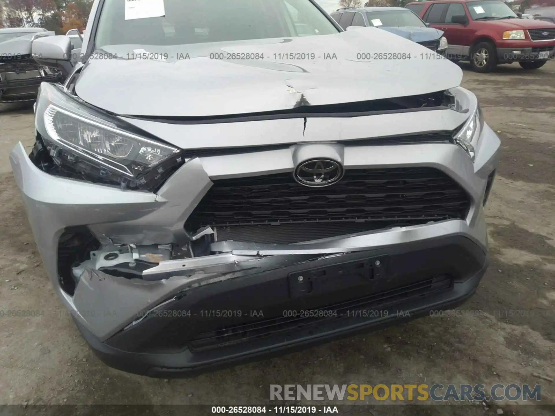 6 Photograph of a damaged car 2T3P1RFV4KC028645 TOYOTA RAV4 2019