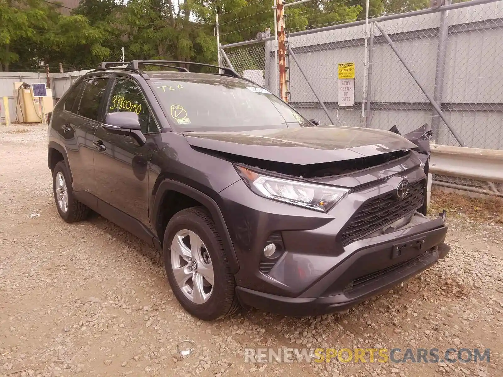 1 Photograph of a damaged car 2T3P1RFV4KC035966 TOYOTA RAV4 2019