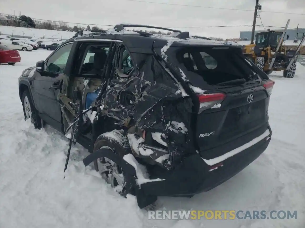 3 Photograph of a damaged car 2T3P1RFV4KC038964 TOYOTA RAV4 2019