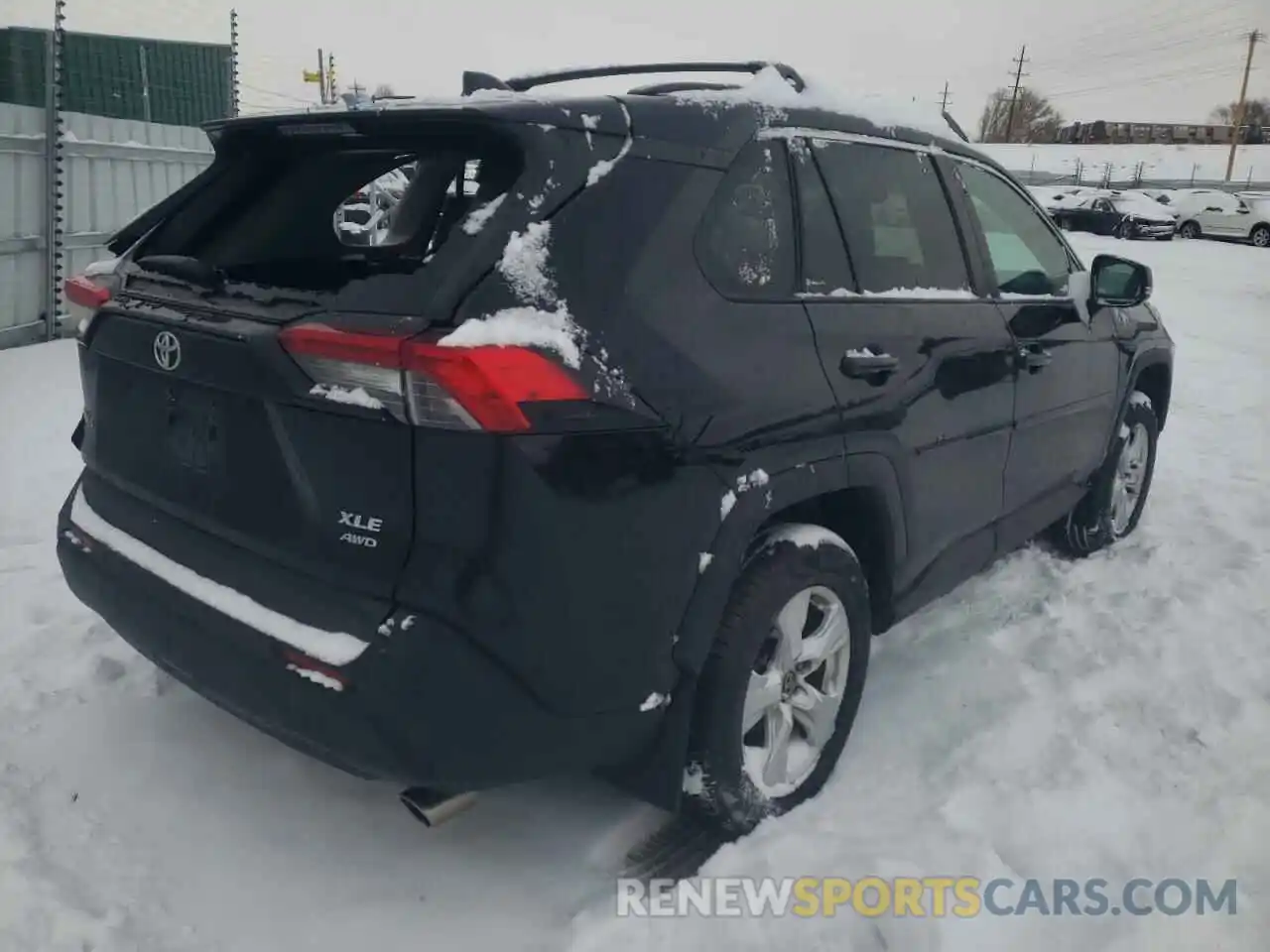 4 Photograph of a damaged car 2T3P1RFV4KC038964 TOYOTA RAV4 2019