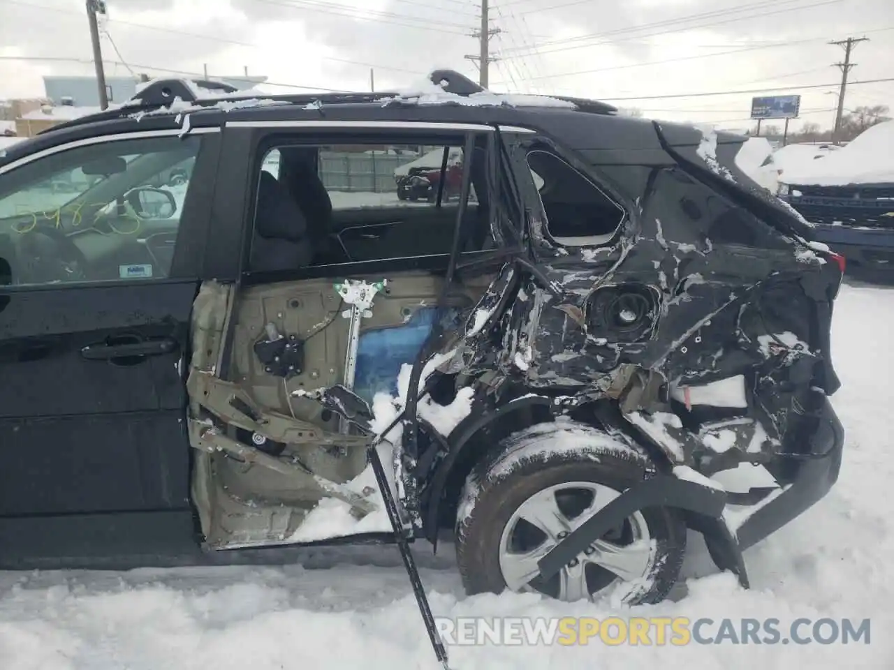 9 Photograph of a damaged car 2T3P1RFV4KC038964 TOYOTA RAV4 2019