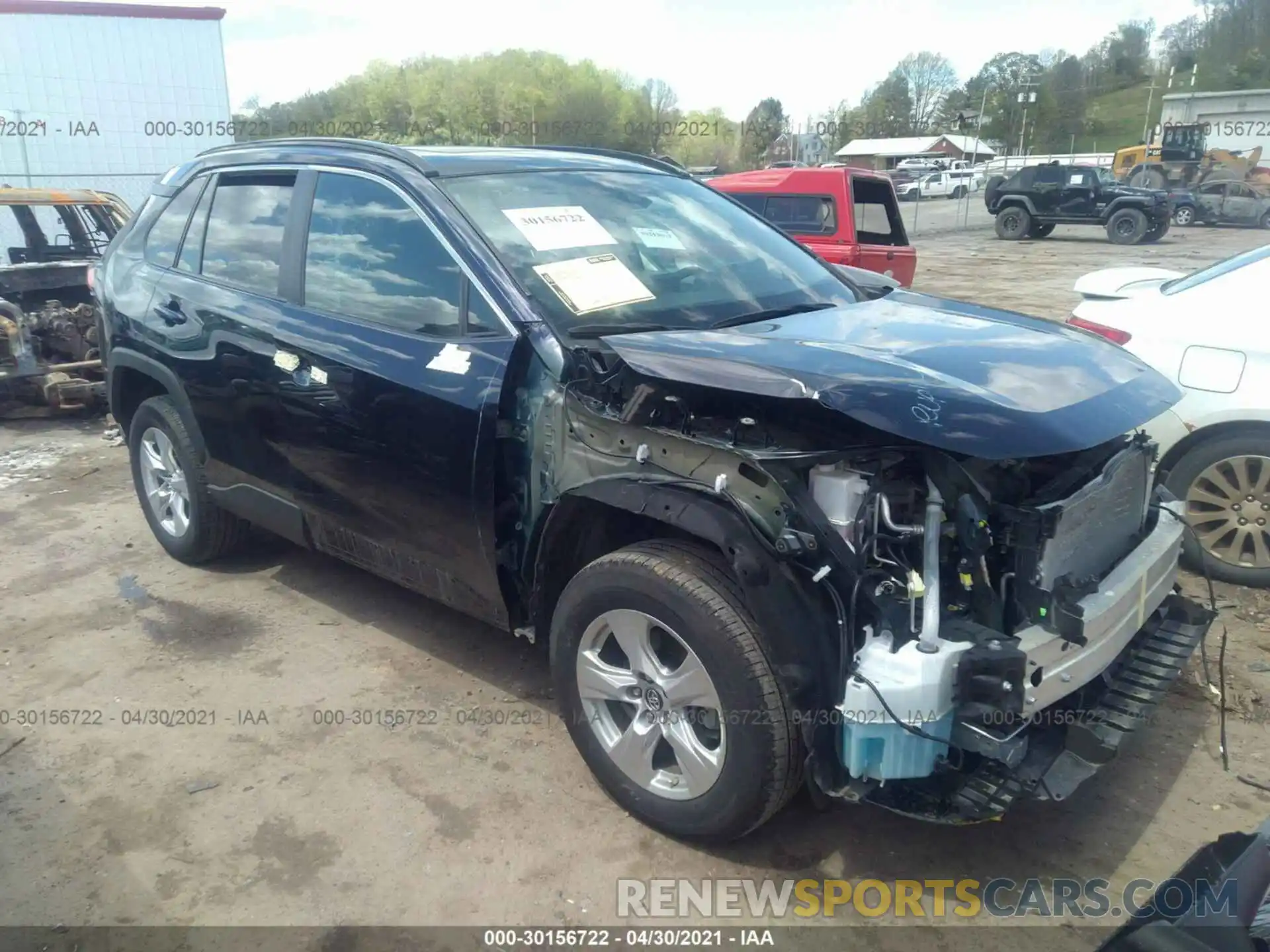 1 Photograph of a damaged car 2T3P1RFV4KC041539 TOYOTA RAV4 2019