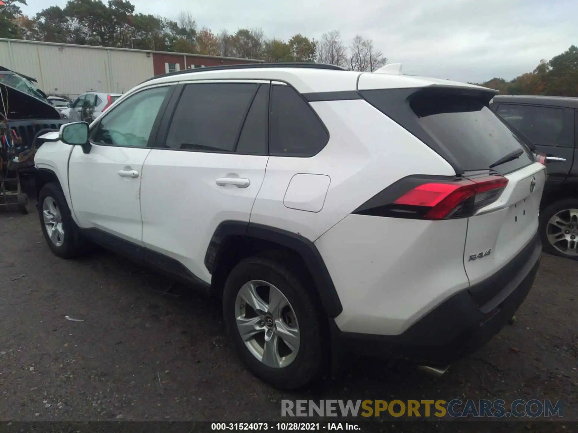 3 Photograph of a damaged car 2T3P1RFV4KC054145 TOYOTA RAV4 2019