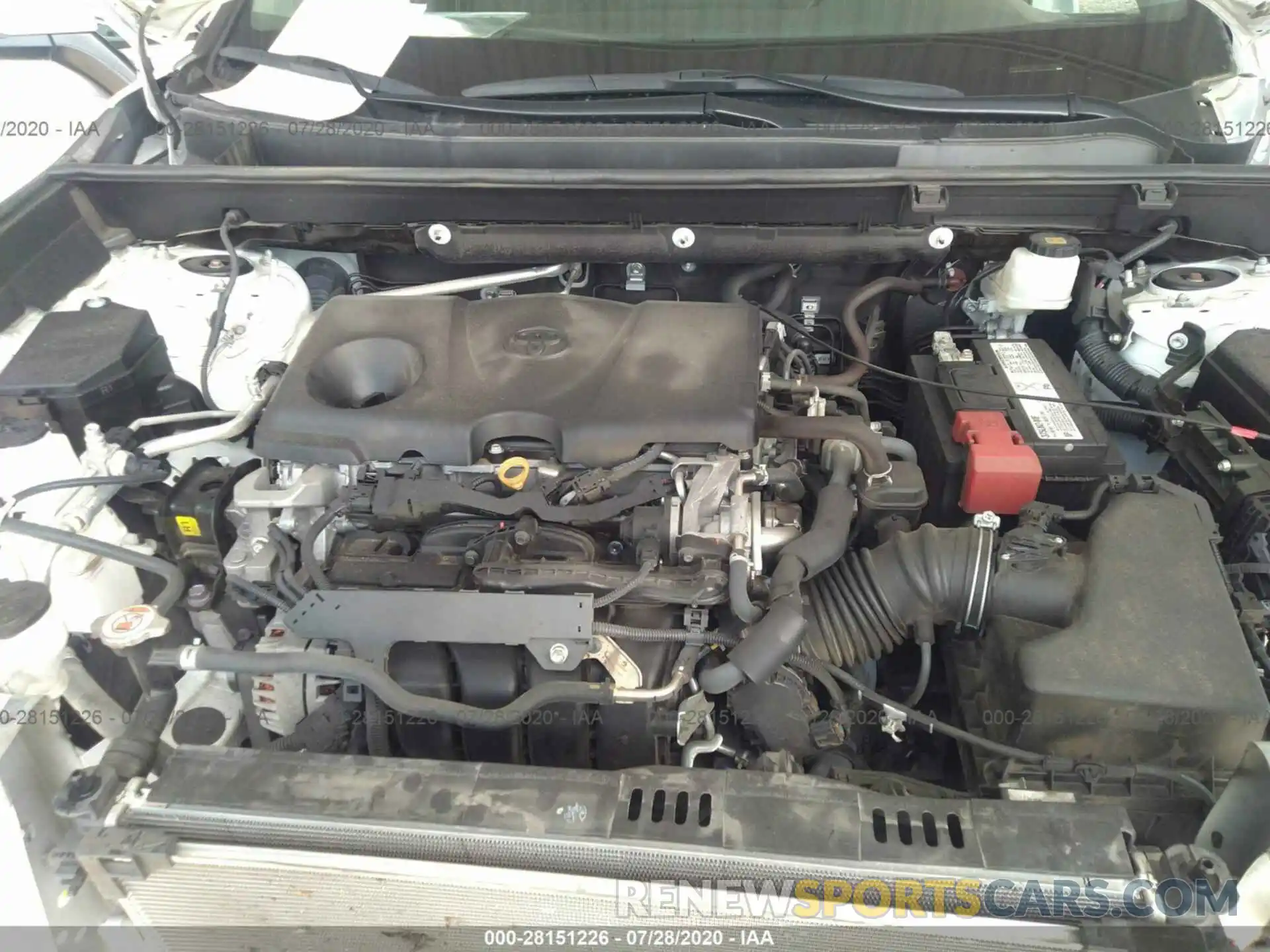 10 Фотография поврежденного автомобиля 2T3P1RFV4KW007728 TOYOTA RAV4 2019