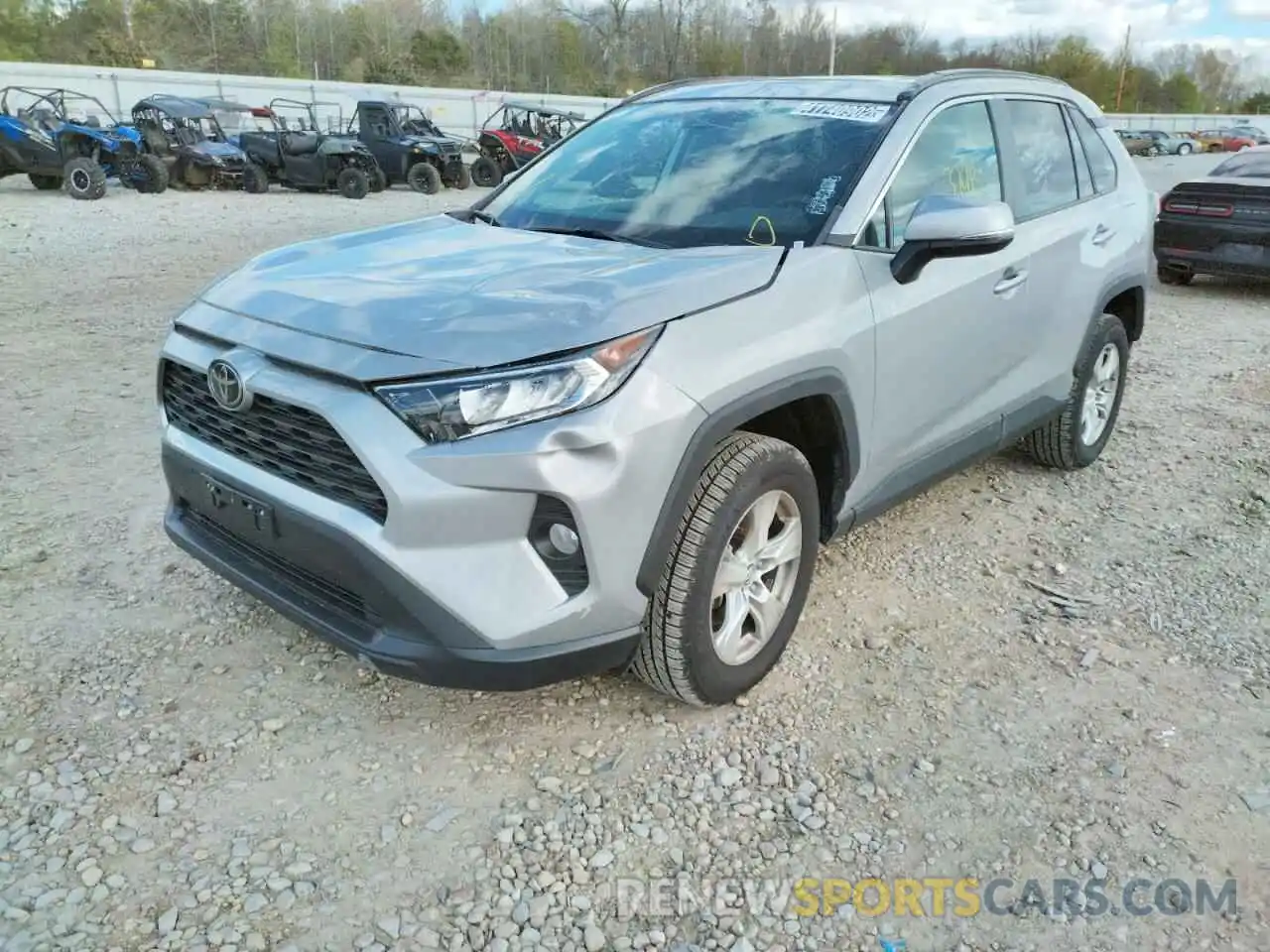 2 Фотография поврежденного автомобиля 2T3P1RFV4KW011004 TOYOTA RAV4 2019