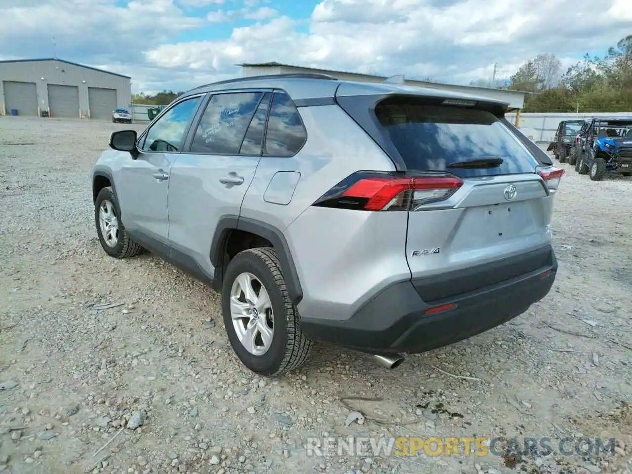 3 Фотография поврежденного автомобиля 2T3P1RFV4KW011004 TOYOTA RAV4 2019