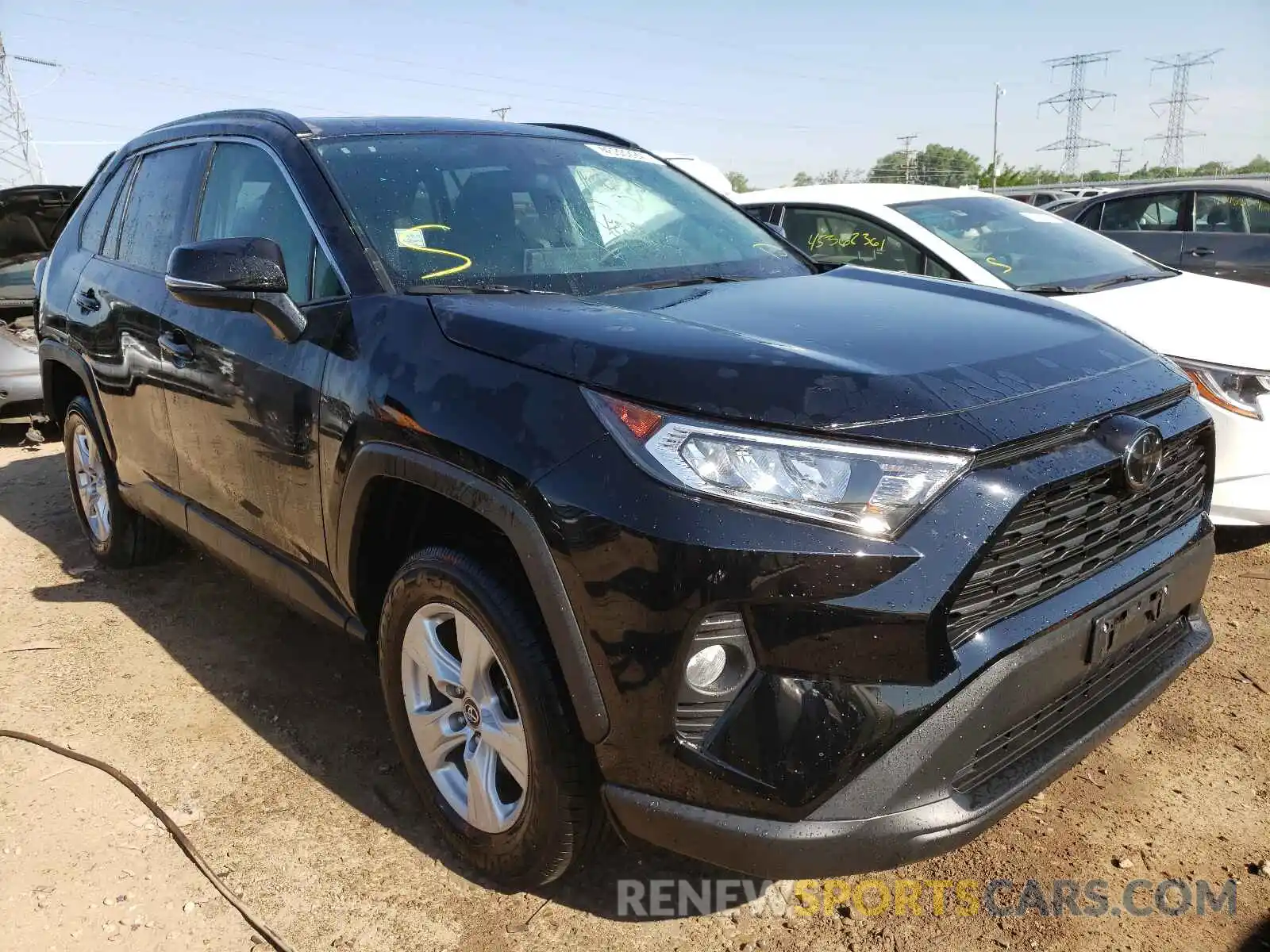 1 Photograph of a damaged car 2T3P1RFV4KW012699 TOYOTA RAV4 2019