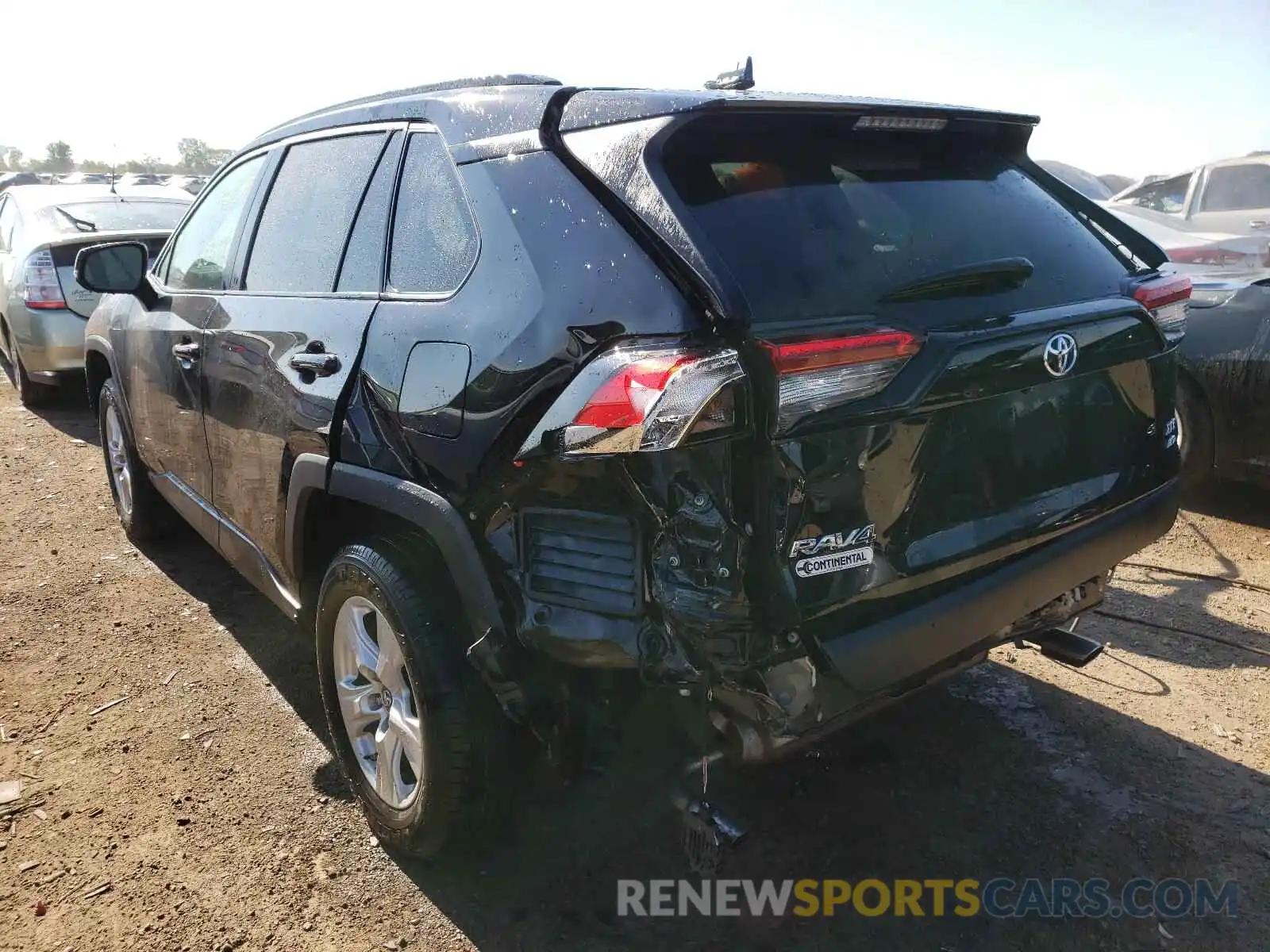 3 Photograph of a damaged car 2T3P1RFV4KW012699 TOYOTA RAV4 2019