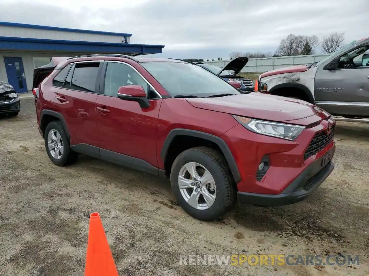 4 Фотография поврежденного автомобиля 2T3P1RFV4KW022729 TOYOTA RAV4 2019