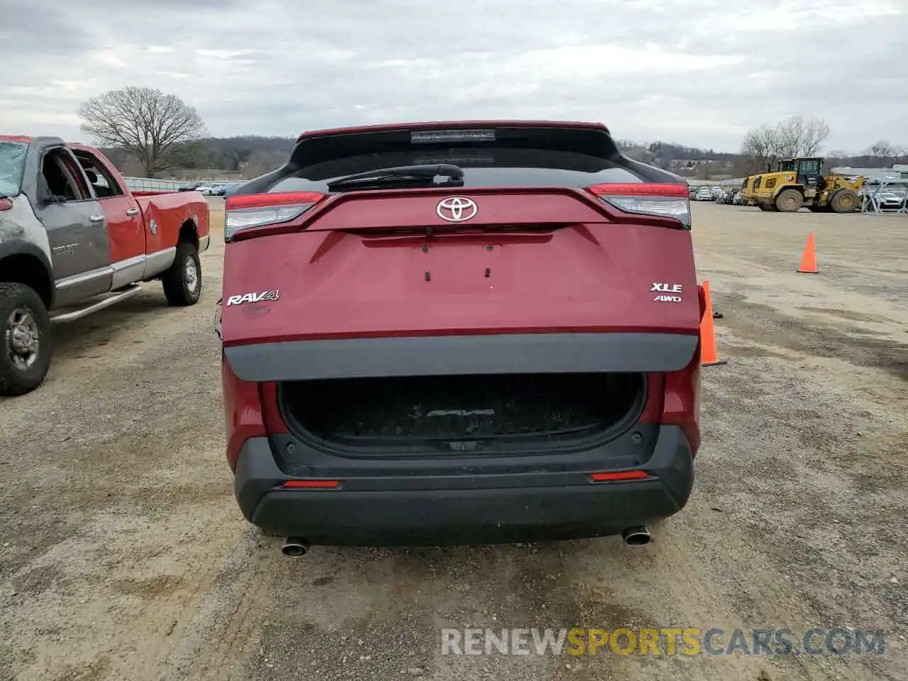 6 Photograph of a damaged car 2T3P1RFV4KW022729 TOYOTA RAV4 2019