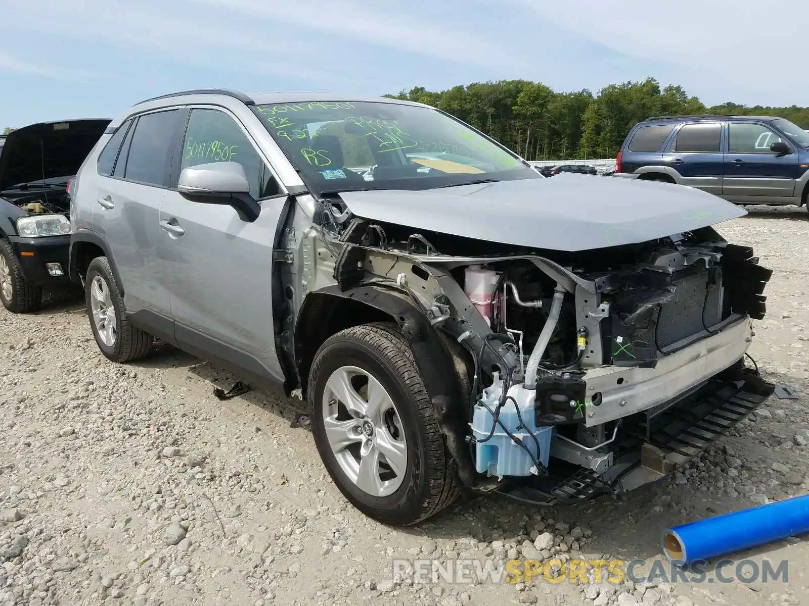 1 Photograph of a damaged car 2T3P1RFV4KW029857 TOYOTA RAV4 2019