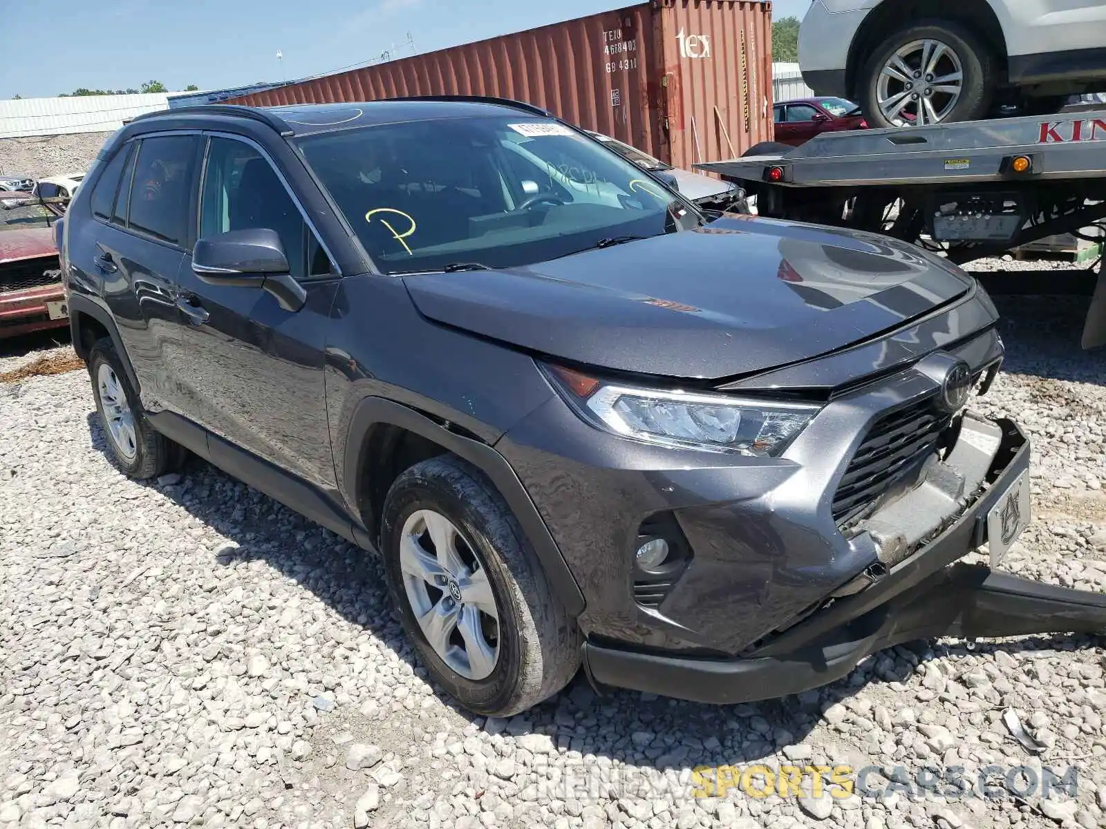 1 Фотография поврежденного автомобиля 2T3P1RFV4KW034718 TOYOTA RAV4 2019