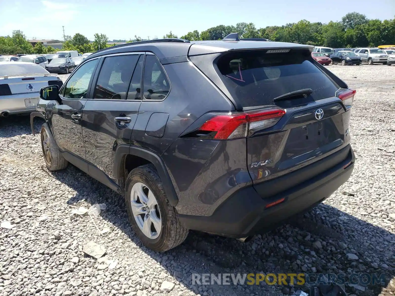 3 Photograph of a damaged car 2T3P1RFV4KW034718 TOYOTA RAV4 2019