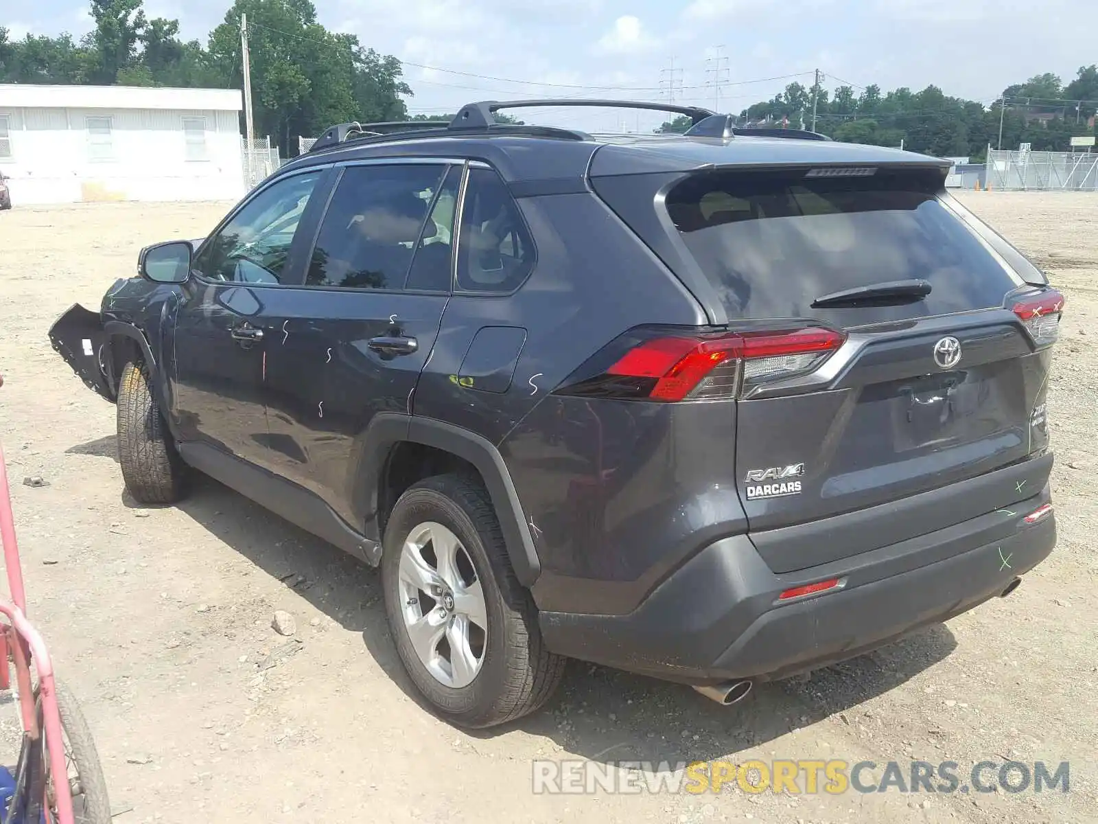 3 Photograph of a damaged car 2T3P1RFV4KW036517 TOYOTA RAV4 2019