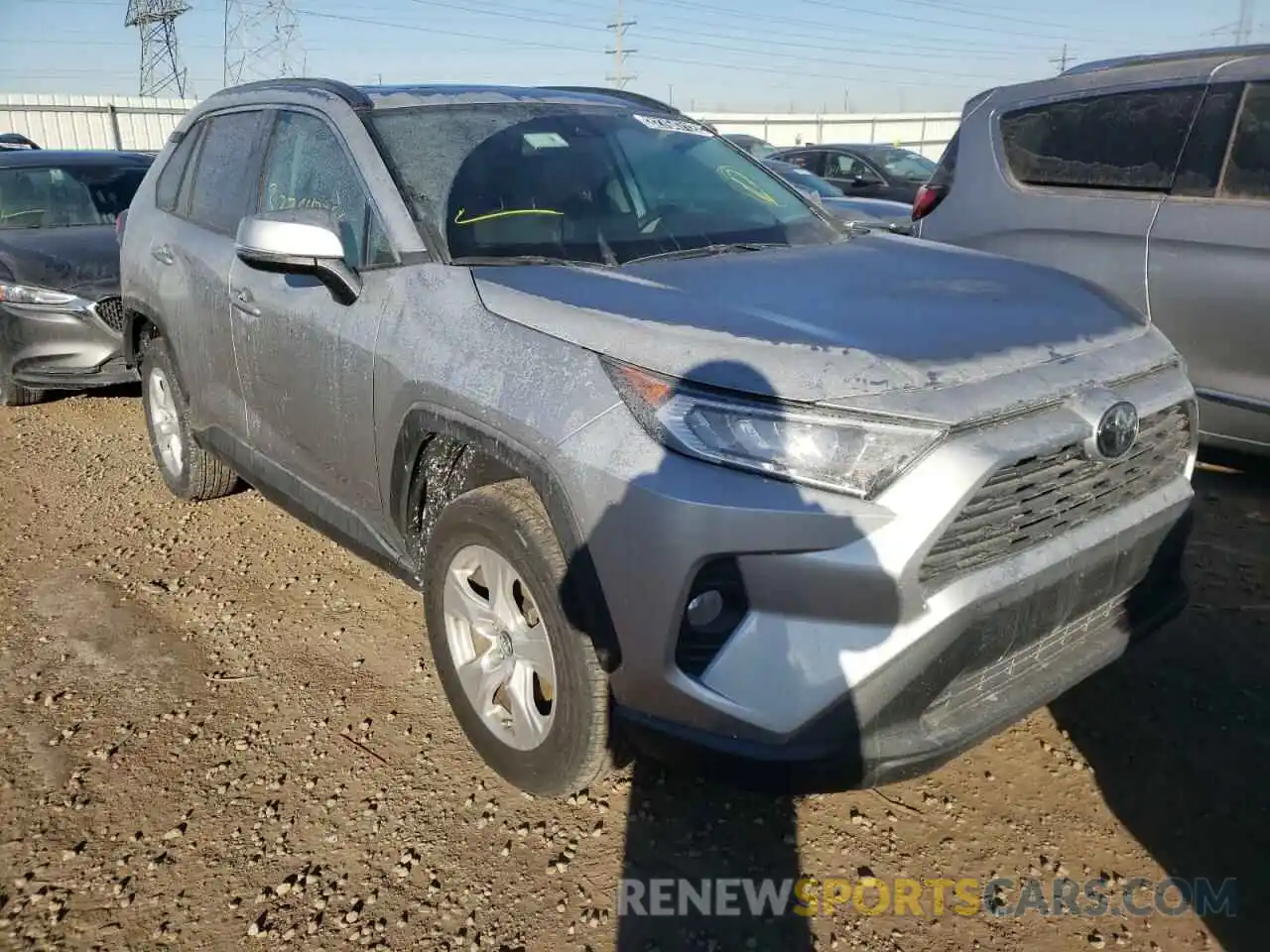 1 Photograph of a damaged car 2T3P1RFV4KW041636 TOYOTA RAV4 2019