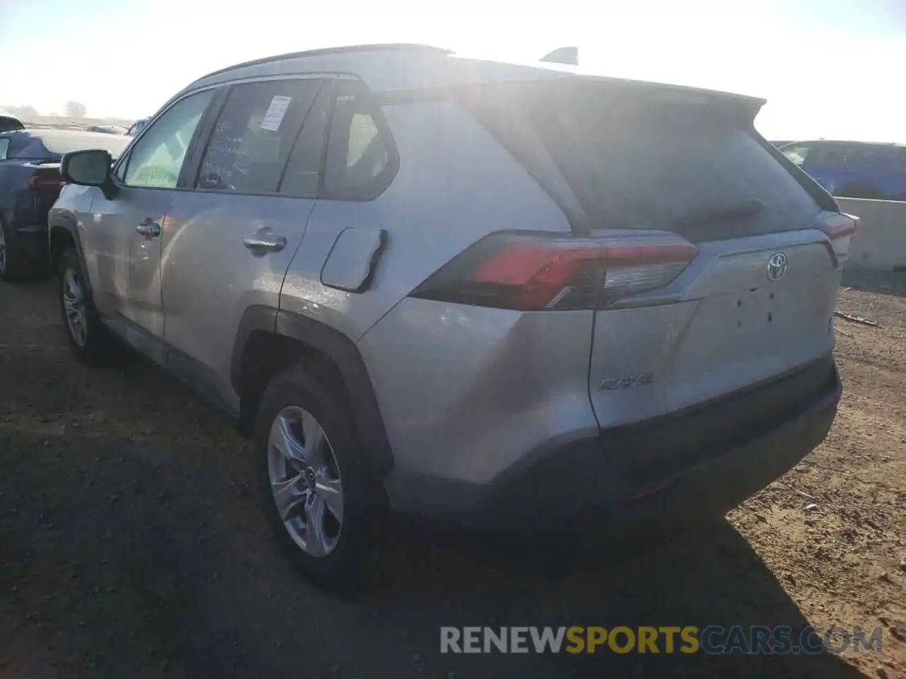 3 Photograph of a damaged car 2T3P1RFV4KW041636 TOYOTA RAV4 2019