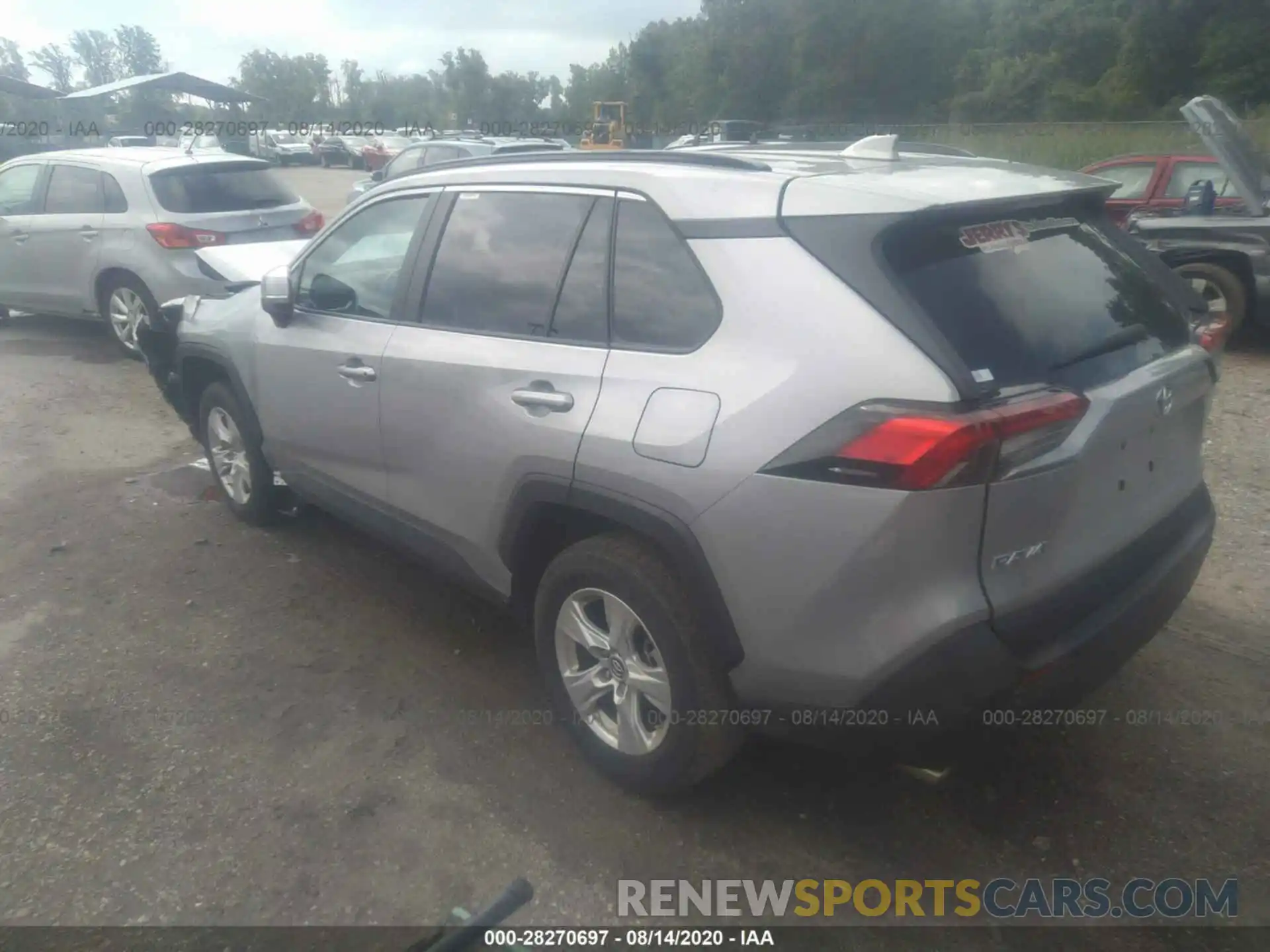 3 Photograph of a damaged car 2T3P1RFV4KW041958 TOYOTA RAV4 2019