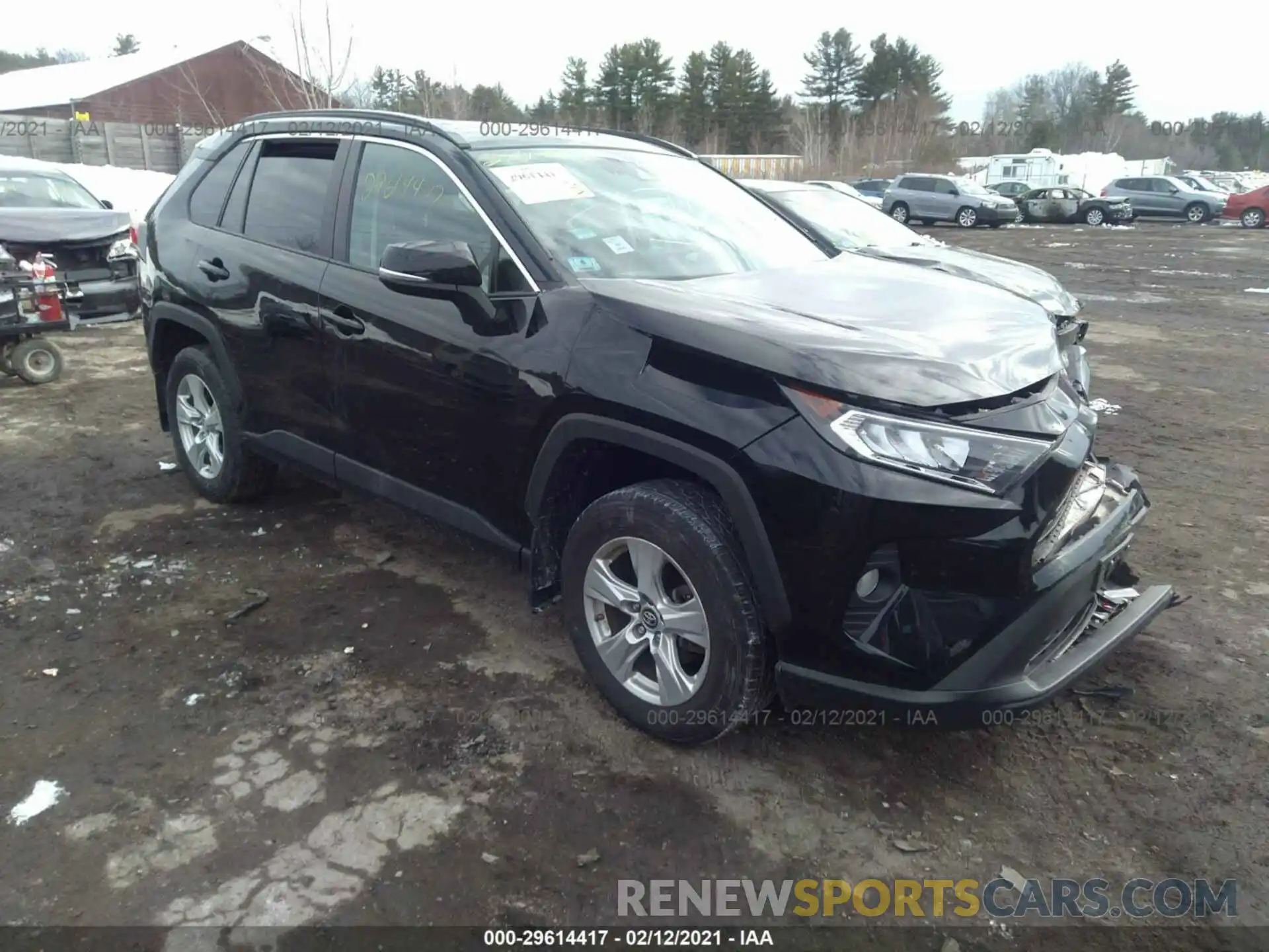 1 Photograph of a damaged car 2T3P1RFV4KW042480 TOYOTA RAV4 2019