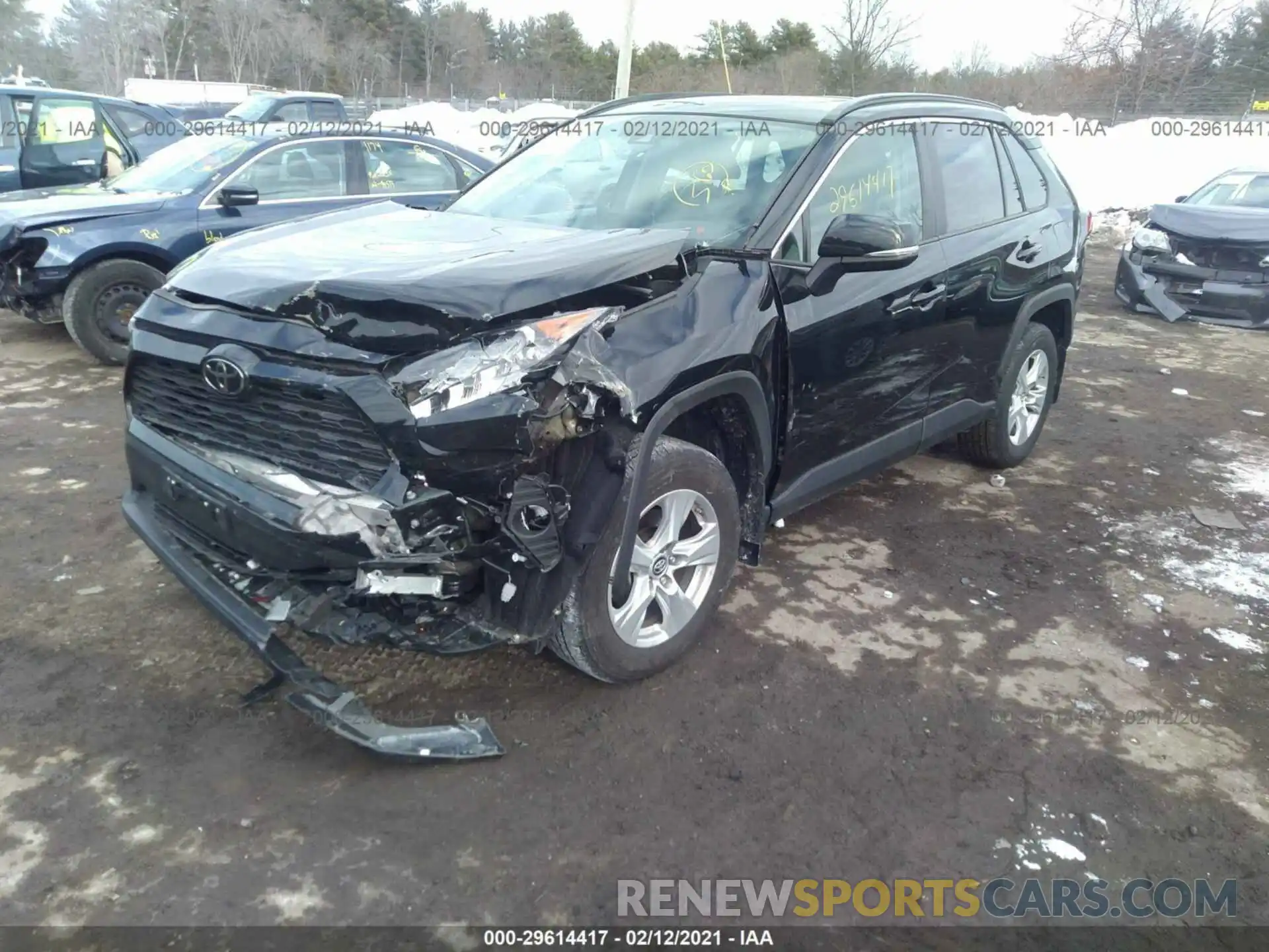 2 Фотография поврежденного автомобиля 2T3P1RFV4KW042480 TOYOTA RAV4 2019