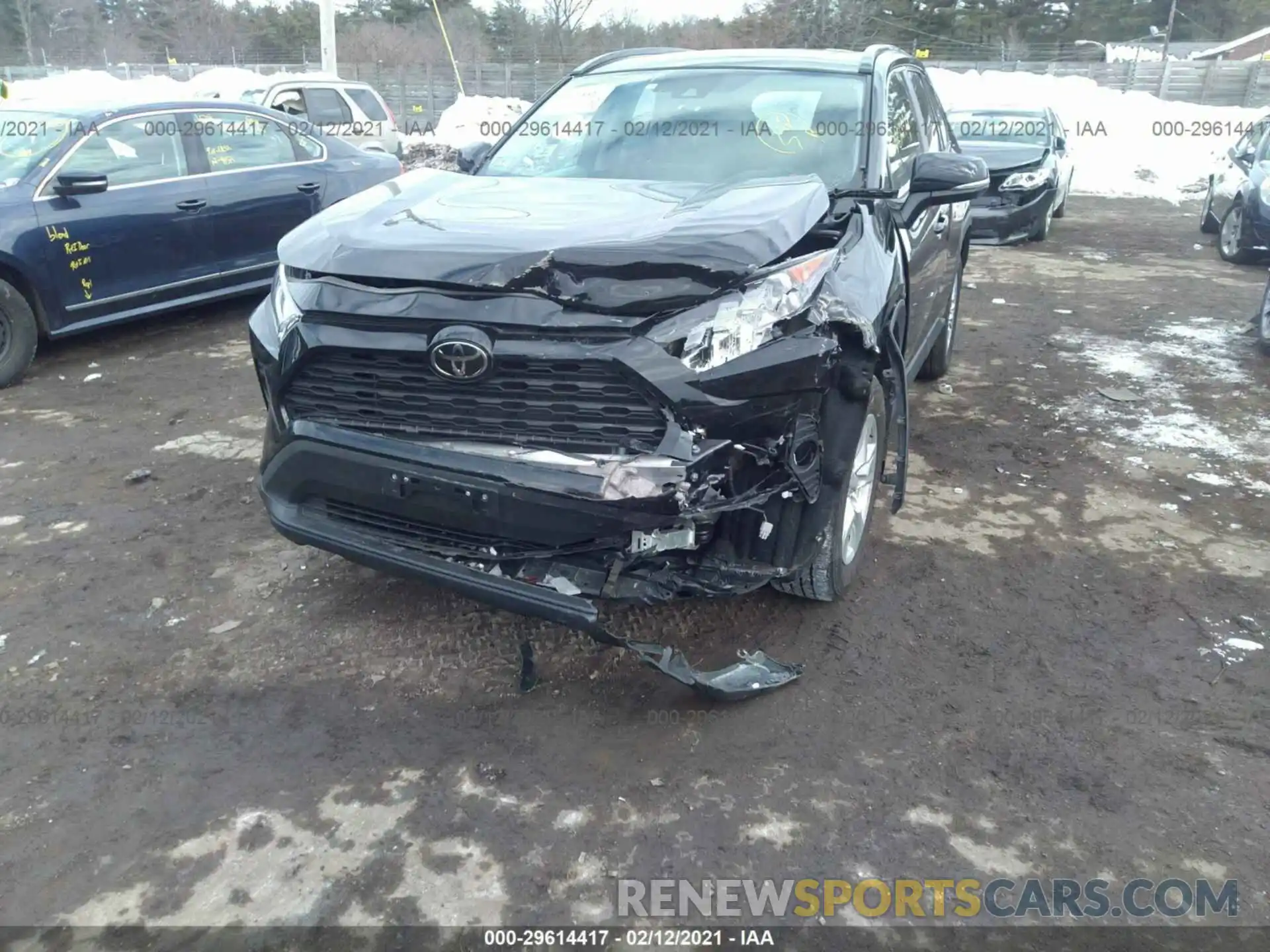 6 Фотография поврежденного автомобиля 2T3P1RFV4KW042480 TOYOTA RAV4 2019