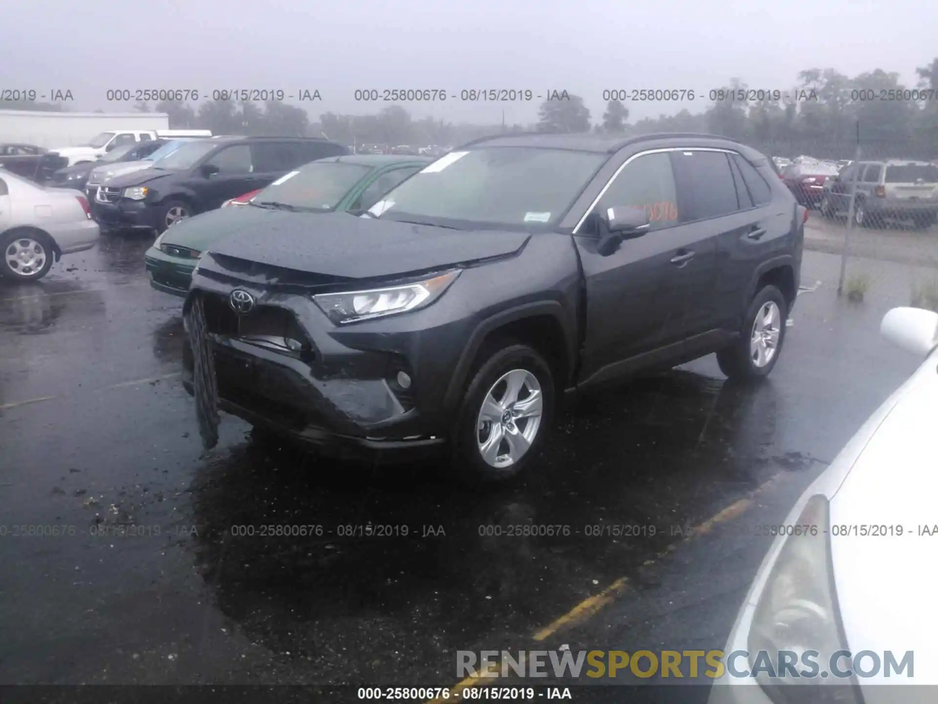 2 Photograph of a damaged car 2T3P1RFV4KW044195 TOYOTA RAV4 2019