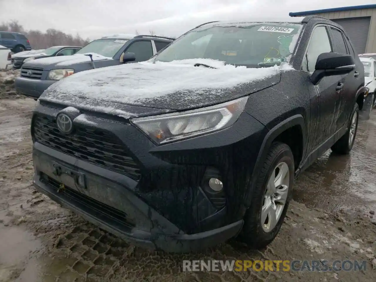 2 Фотография поврежденного автомобиля 2T3P1RFV4KW044200 TOYOTA RAV4 2019