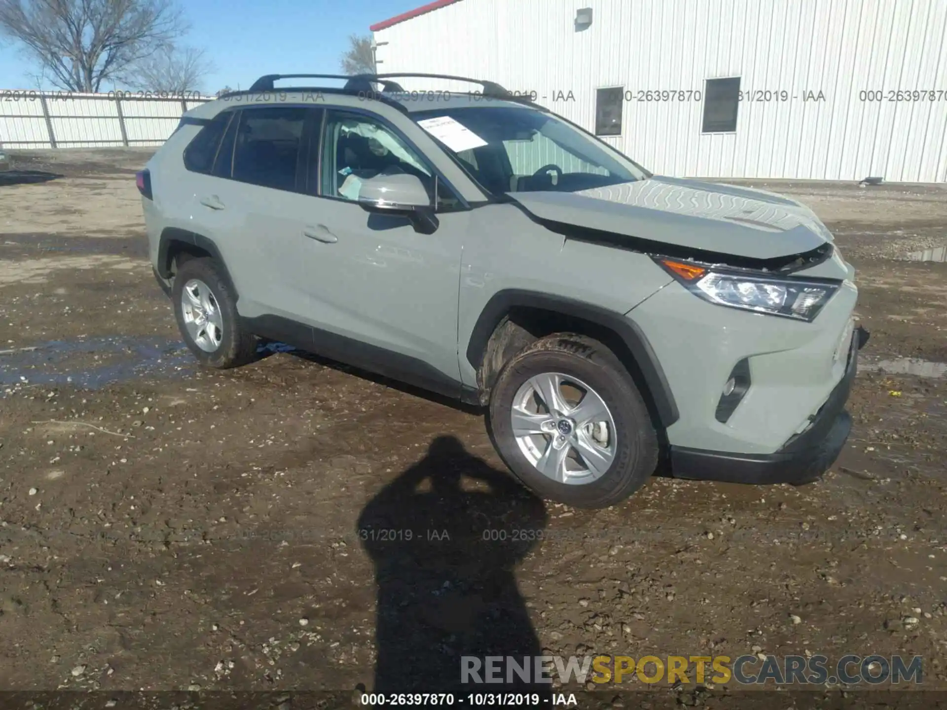 1 Фотография поврежденного автомобиля 2T3P1RFV4KW045427 TOYOTA RAV4 2019