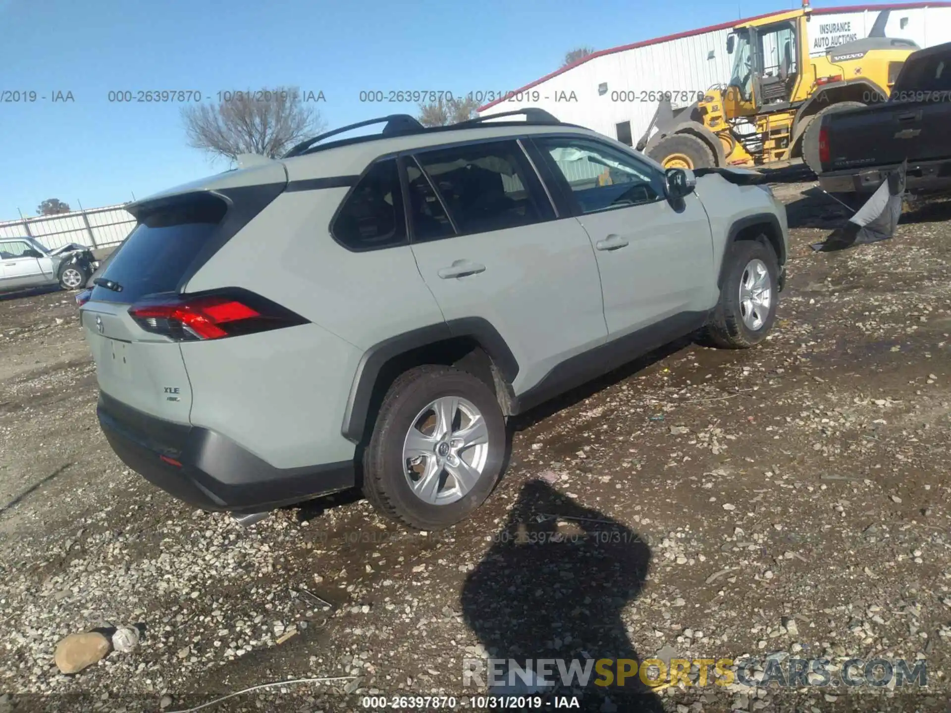 4 Photograph of a damaged car 2T3P1RFV4KW045427 TOYOTA RAV4 2019