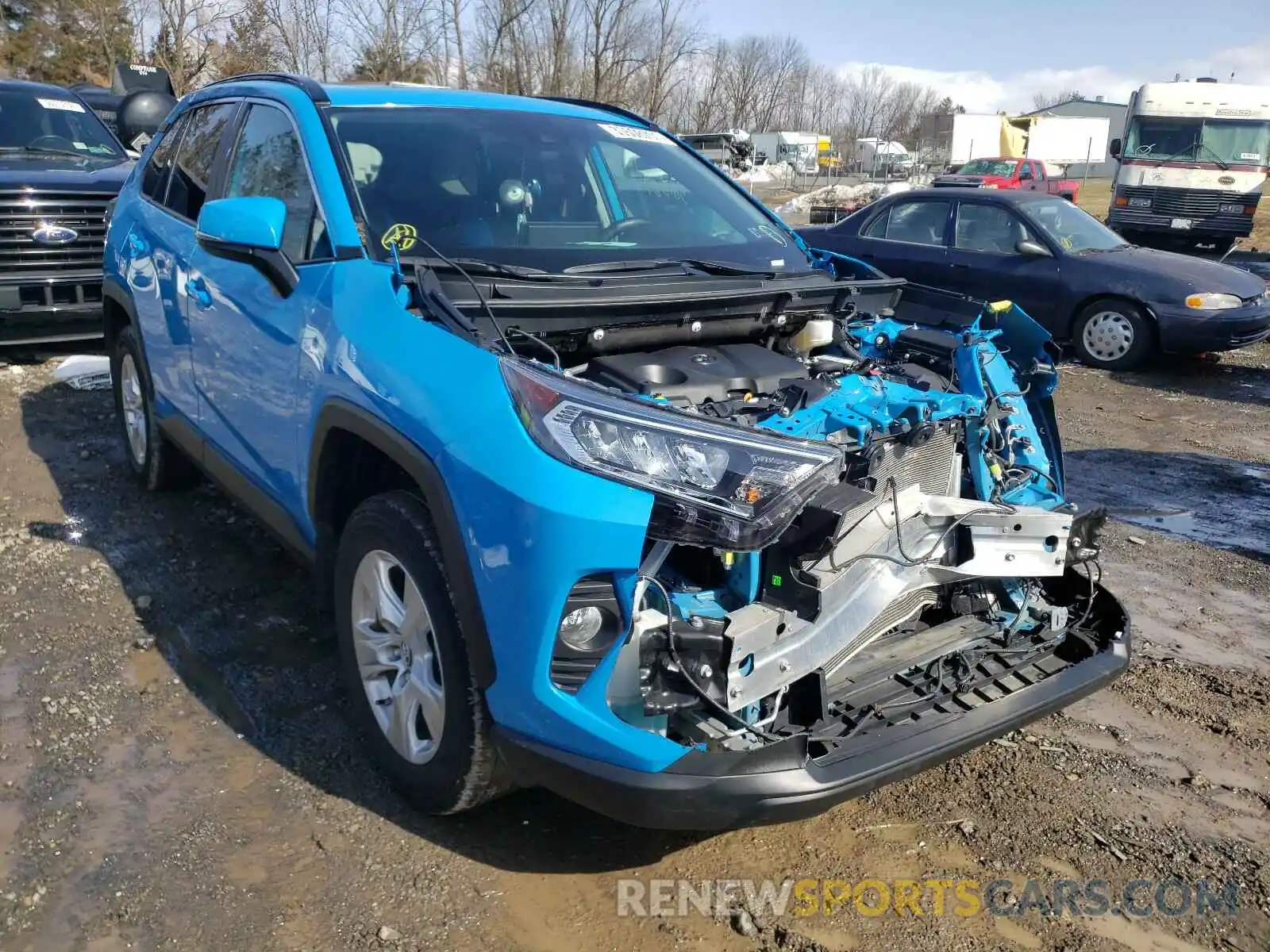 1 Photograph of a damaged car 2T3P1RFV4KW047081 TOYOTA RAV4 2019