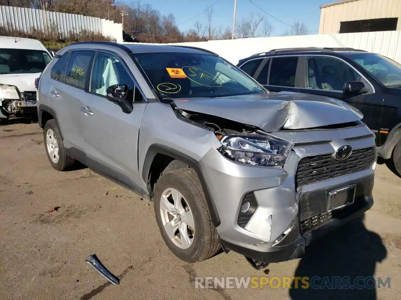 1 Фотография поврежденного автомобиля 2T3P1RFV4KW048361 TOYOTA RAV4 2019