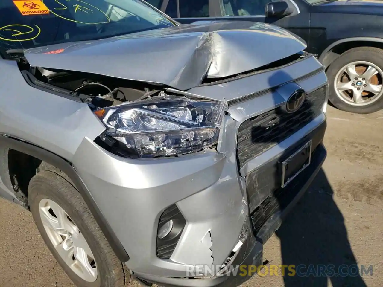 9 Фотография поврежденного автомобиля 2T3P1RFV4KW048361 TOYOTA RAV4 2019