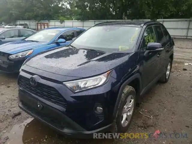 2 Photograph of a damaged car 2T3P1RFV4KW055858 TOYOTA RAV4 2019