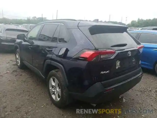 3 Photograph of a damaged car 2T3P1RFV4KW055858 TOYOTA RAV4 2019