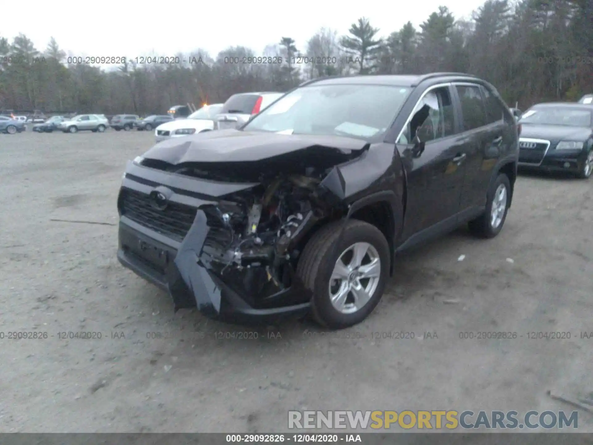 2 Photograph of a damaged car 2T3P1RFV4KW056900 TOYOTA RAV4 2019